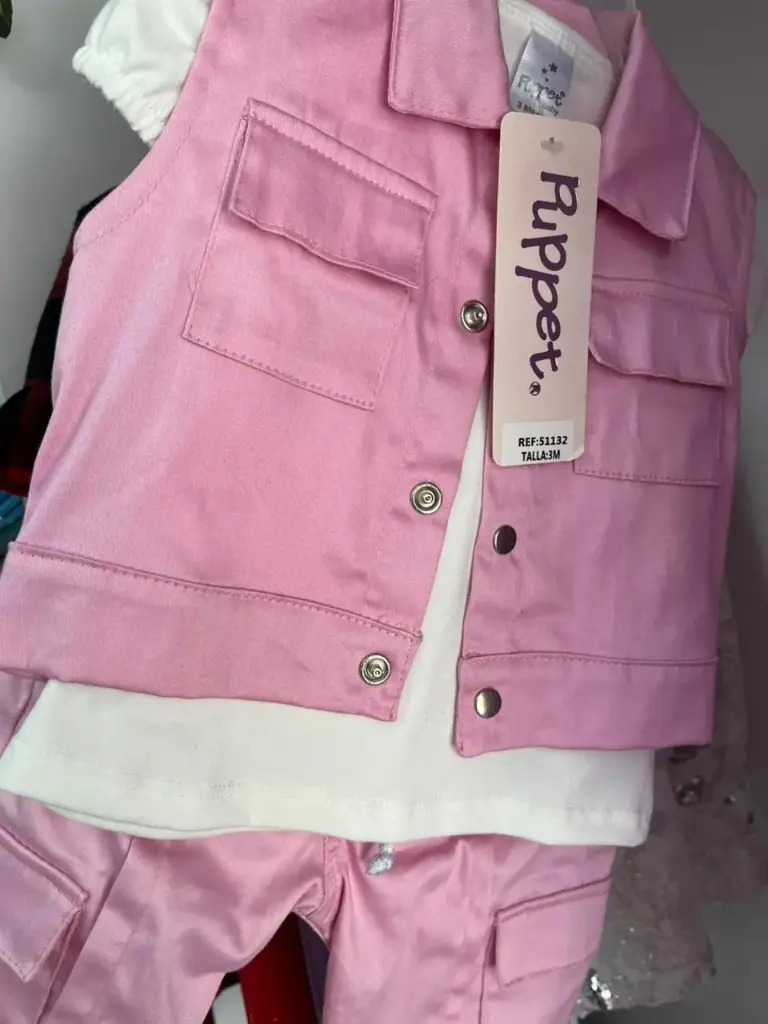 Conjunto 3 piezas niña