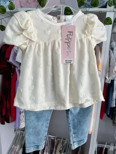 Conjunto jeans niña