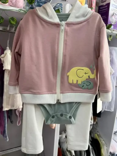 Conjunto dino - elefante 